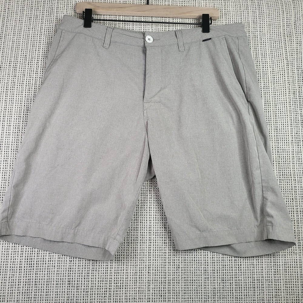 Travis Mathewβ Shorts Mens Medium Gray Lightweight Casual Golf Summer Chino